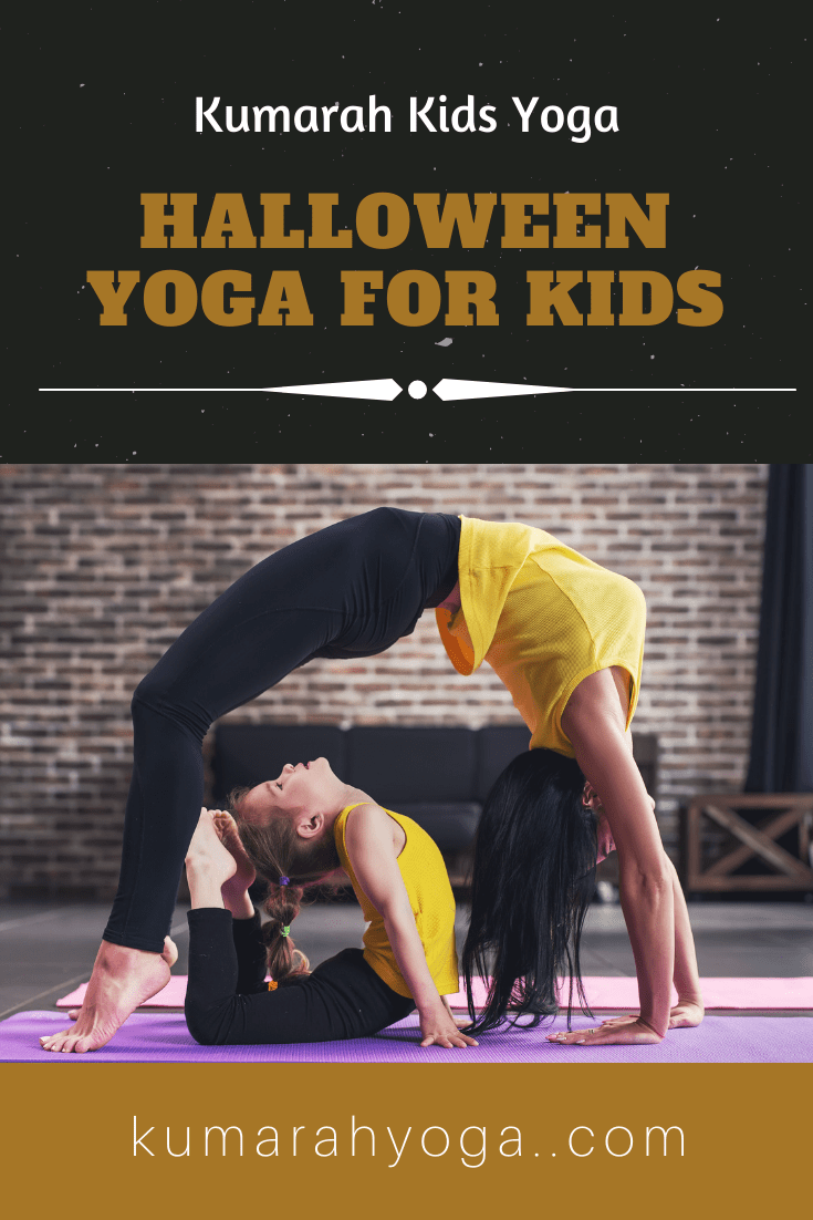 creative halloween yoga poses for kids kumarah