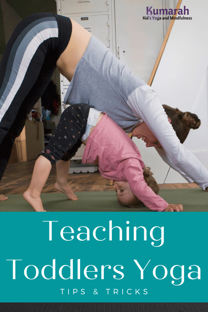 teaching yoga to toddlers, yoga for little kids, yoga poses for toddlers and young kids