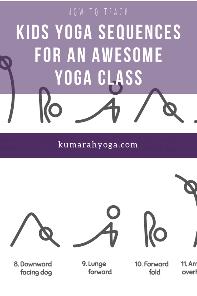 kids yoga sequences, kids yoga poses, images, descriptions and tops of tips for how to teach kids yoga, kids yoga sequences that keep kids engaged