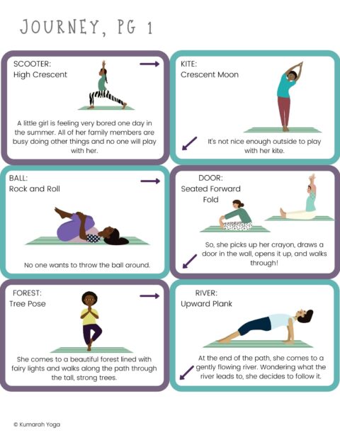 Kids Yoga Lesson Plan--Journey by Aaron Becker : Kumarah