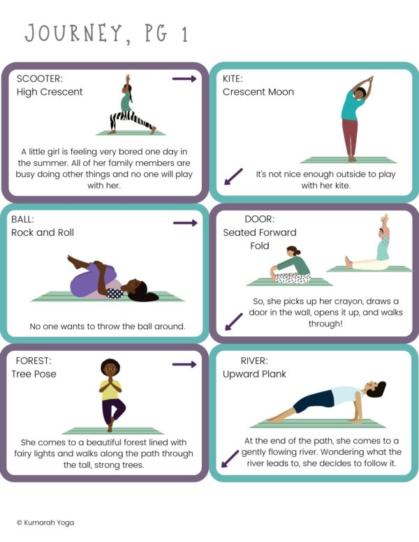 Kids Yoga Lesson Plan--Journey by Aaron Becker : Kumarah