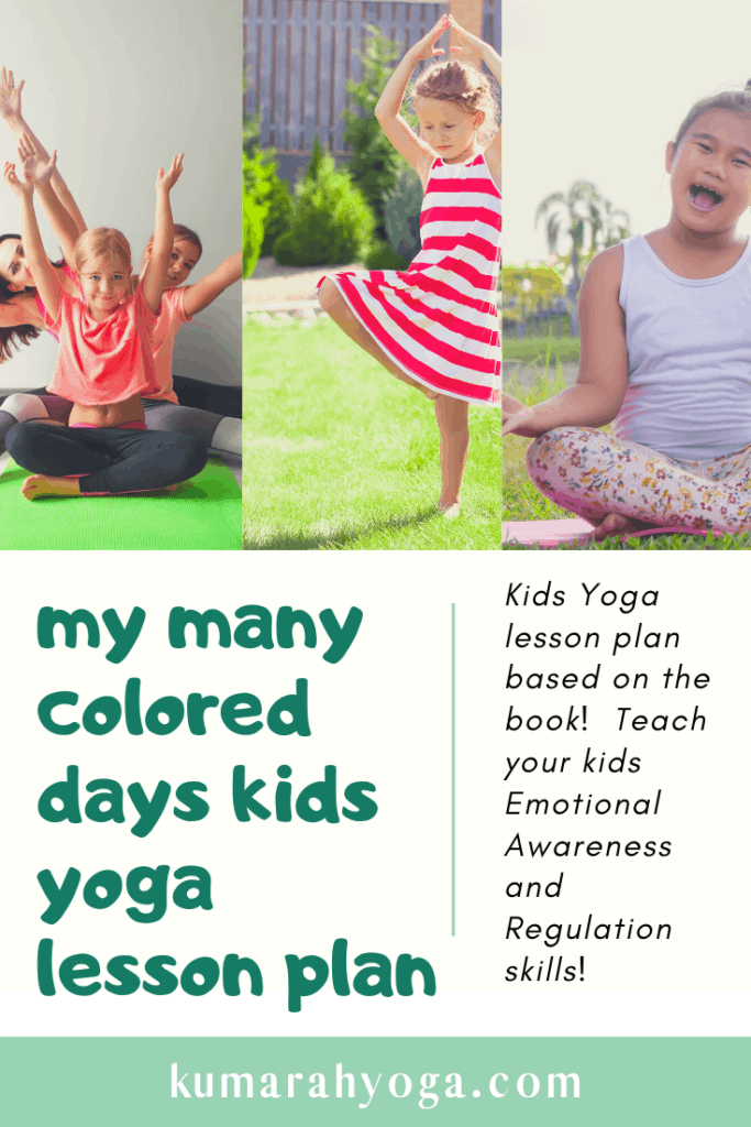 my many colored days kids yoga lesson plan to go with the book by dr seuss