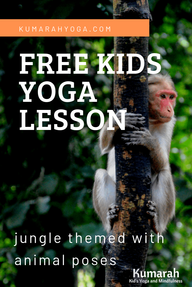 Rainforest Themed Kids Yoga and Literacy Lesson Plan