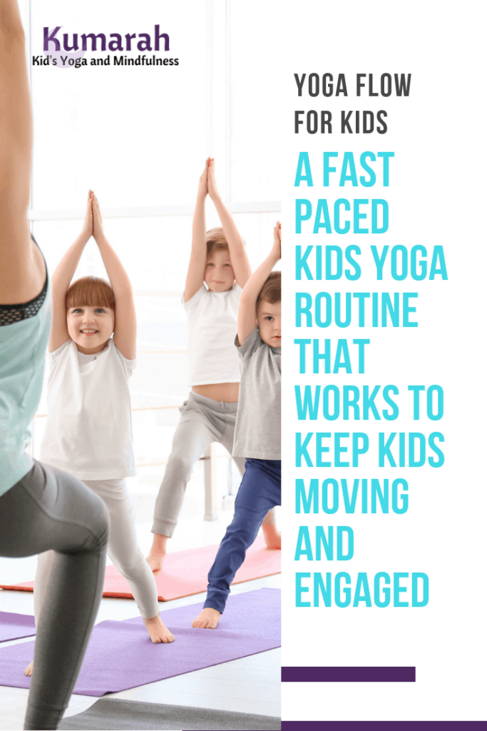 yoga flow sequence for kids yoga, yoga sequence for kids, yoga poses for active kids