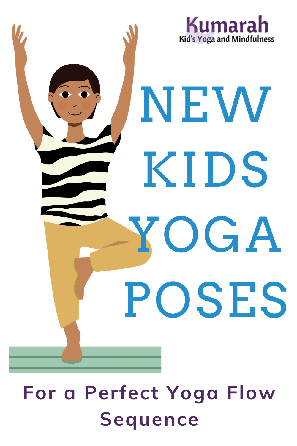 Calming Yoga Poses For Kids - Pink Oatmeal