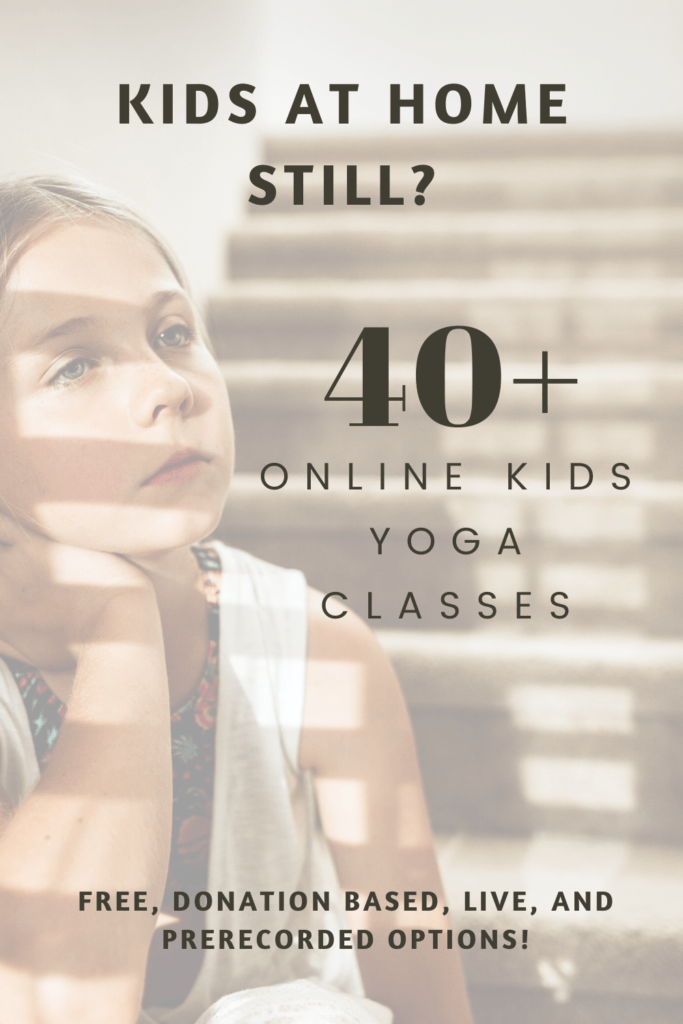 online live and recorded kids yoga classes