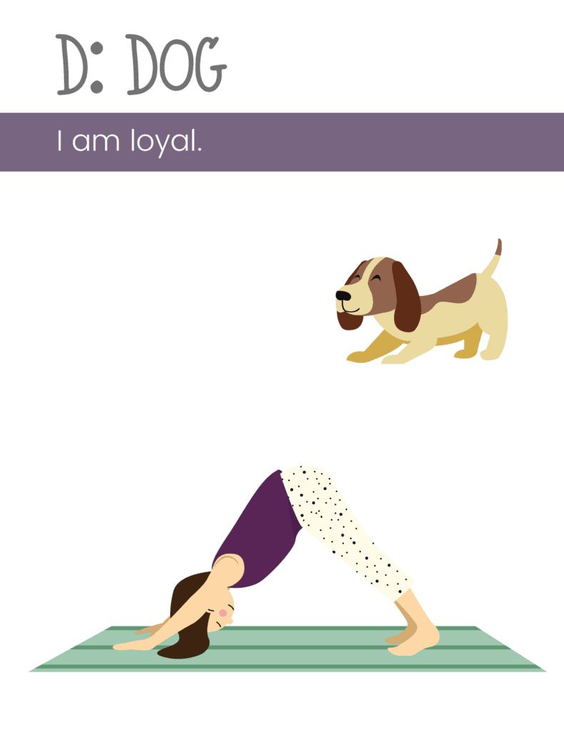 abc kids yoga pose cards kumarah kids yoga poses