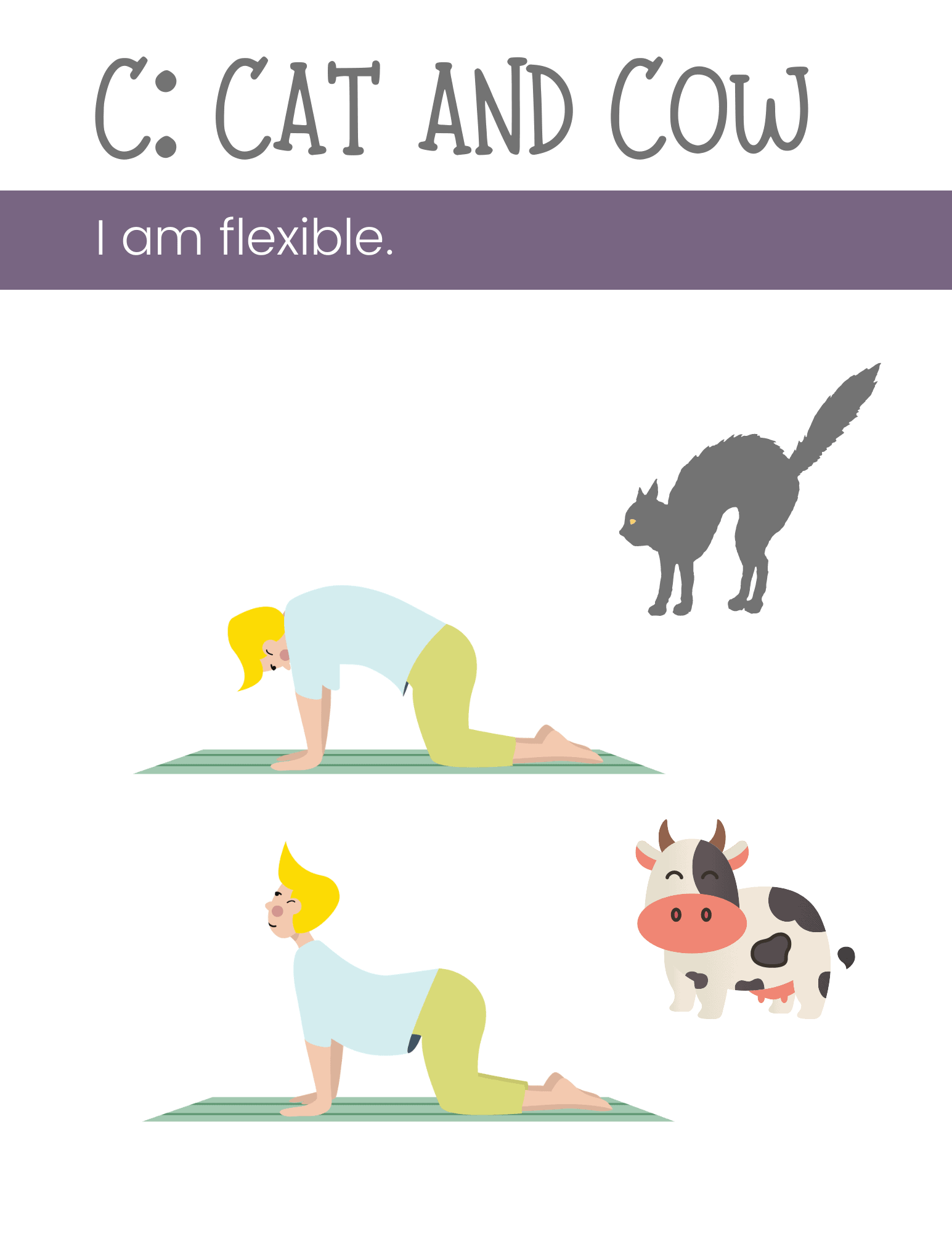 The Ultimate List of Free Yoga Pose Printables for Kids {Mindfulness  Resources} - Bits of Positivity