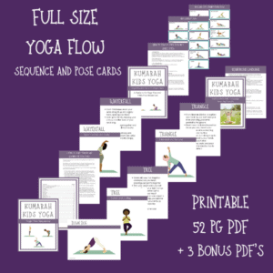 Kids Yoga Flow, sequence of Yoga Poses for Kids