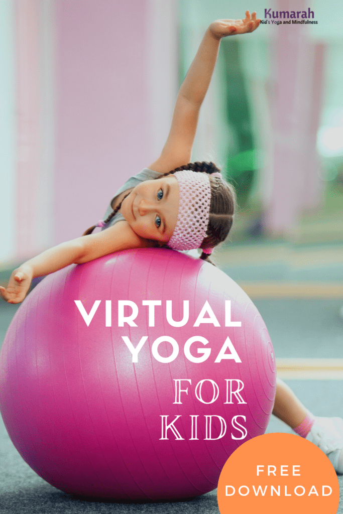 virtual and distance learning games for kids yoga classes on zoom, yoga games for kids in social distance