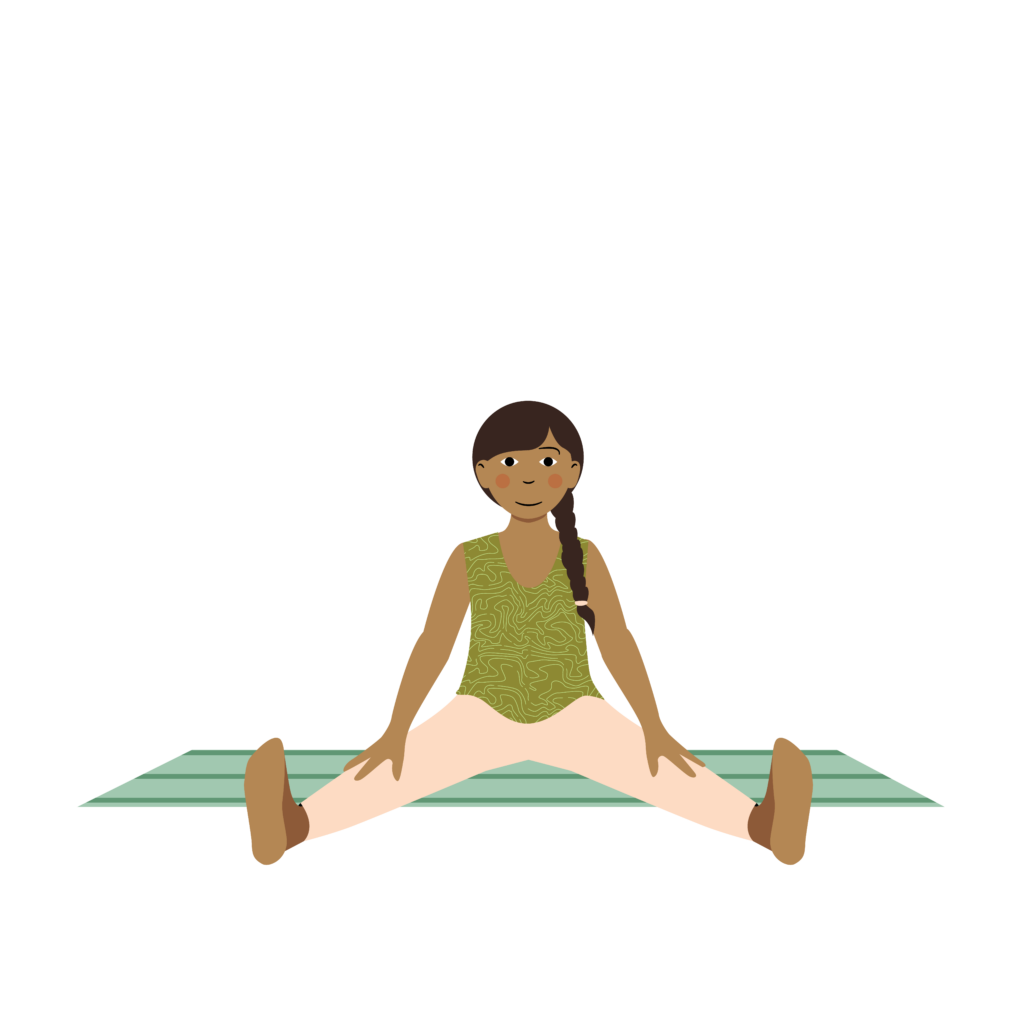 peacock pose used in the giving tree lesson plan