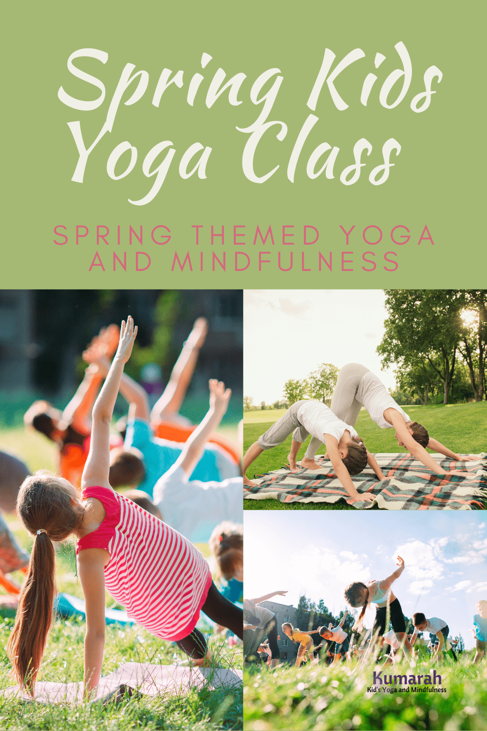 Spring Themed Yoga Poses and Activities for Kids (with Mindfulness!)