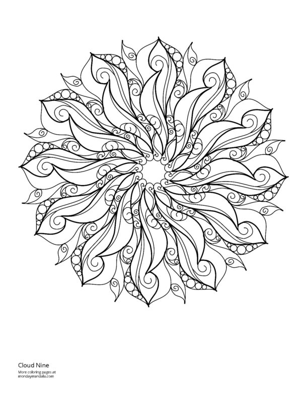 Free Mindfulness Coloring Pages for Kids : Kumarah