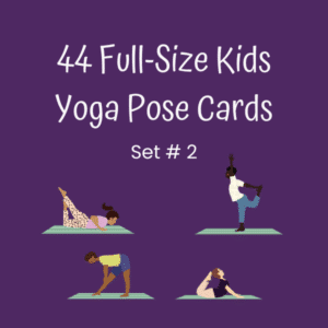 full size yoga pose cards