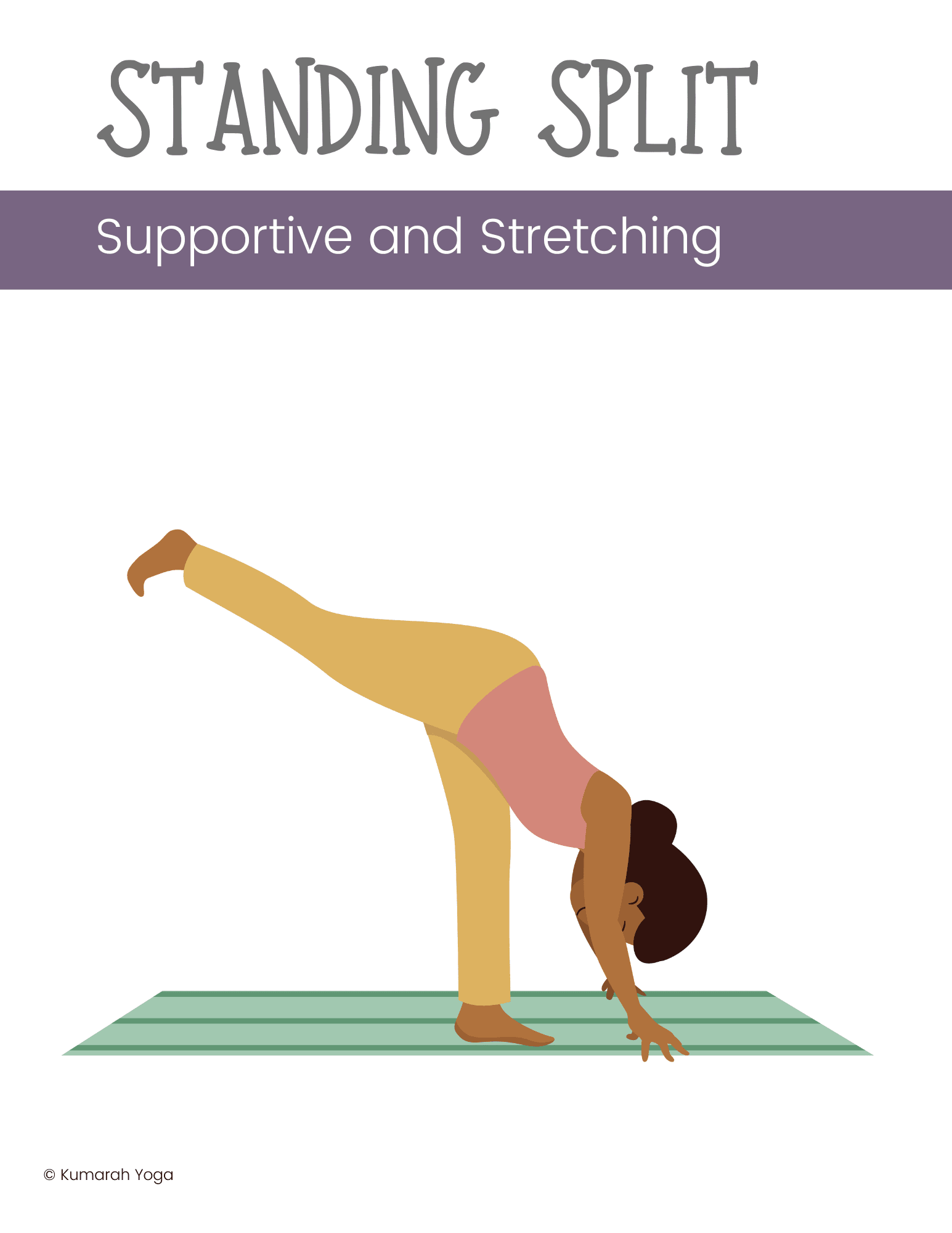 Sevjar Yoga Poster - Asana Syllabus Level 4 – Svejar Yoga Illustrations
