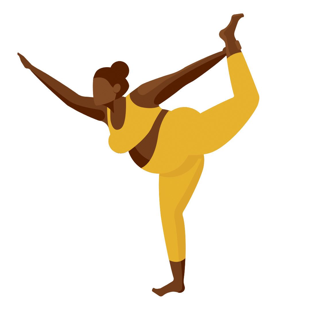 dancer pose for kids yoga
