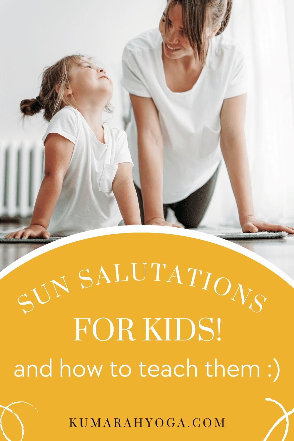 PIN Sun salutations for kids