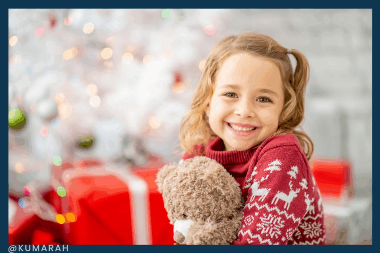 Christmas Themed Yoga Poses for Kids + FREE Lesson Plan