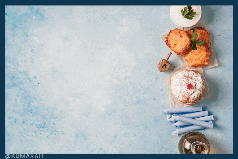 Hanukkah Themed Yoga for Kids: + Free Pose Poster & Mindfulness Activity