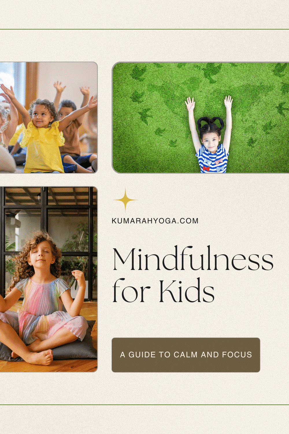 mindfulness for kids, a guide to cultivating calm and focus