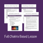 Rainbow Chakra Kids Yoga Cards3